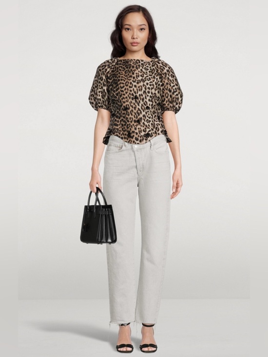 Agolde Denim - AGOLDE ($298) Criss-Cross Straight-Leg Jeans